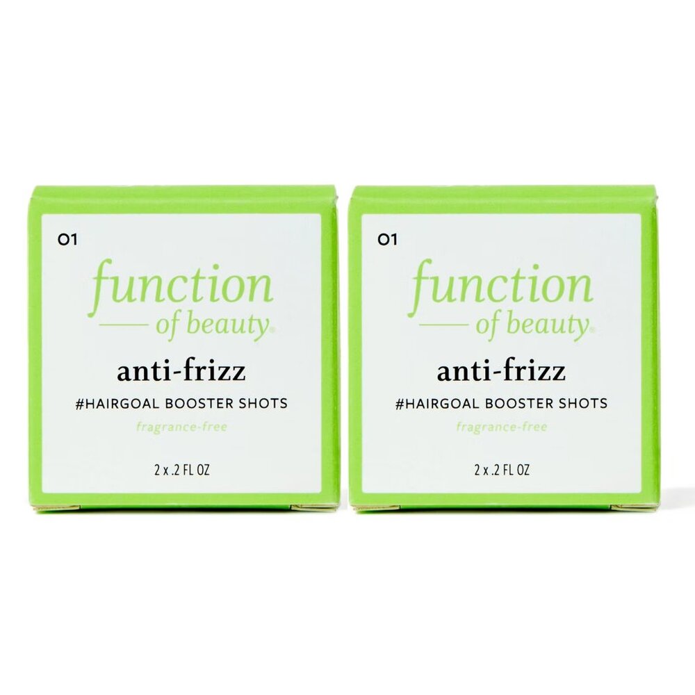 Function of Beauty Add-In Booster Treatment Shots, Two Boxes (2 Shots per Box)